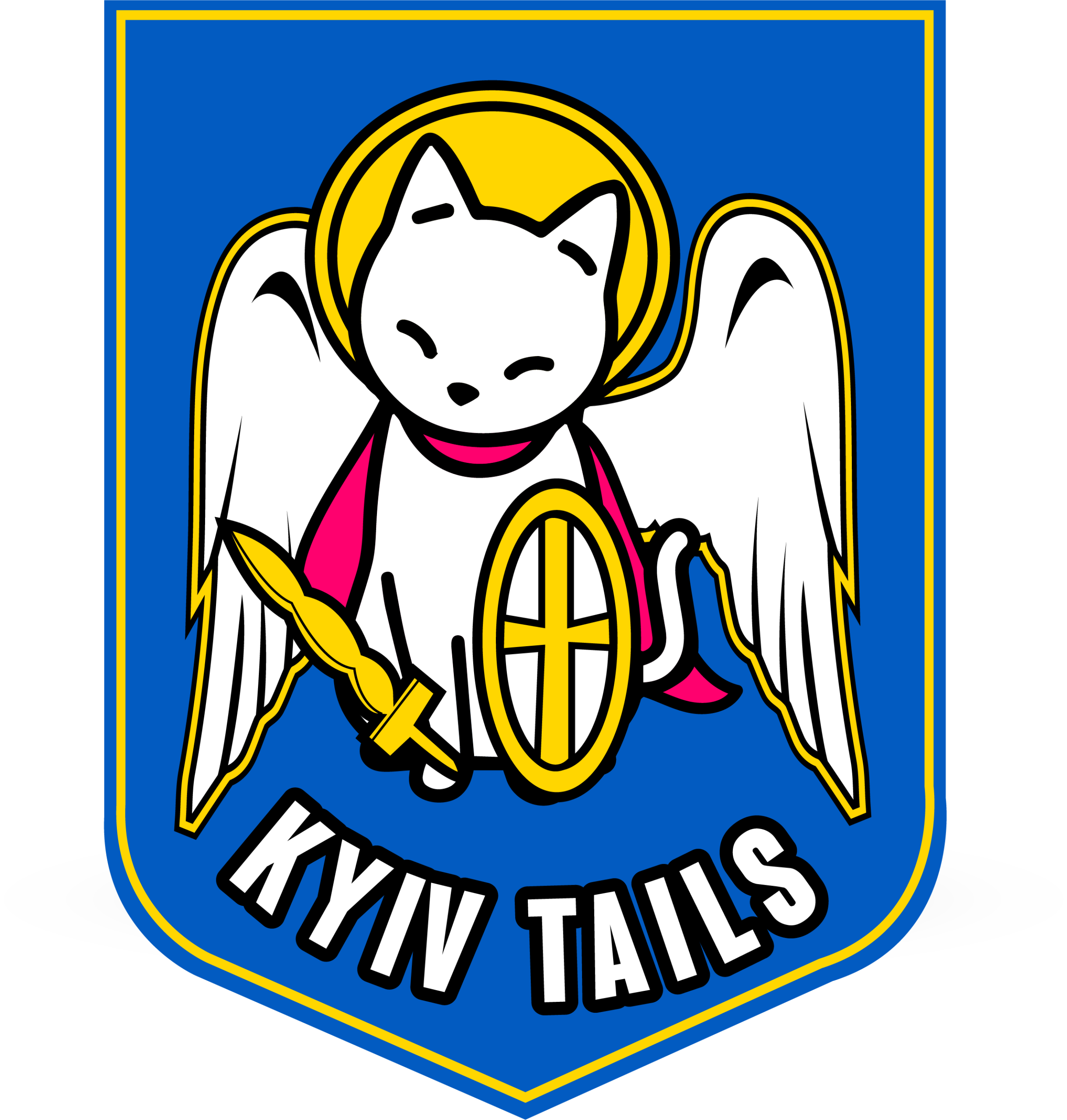 Лого БО “БФ”КИЇВСЬКІ ХВОСТИКИ”